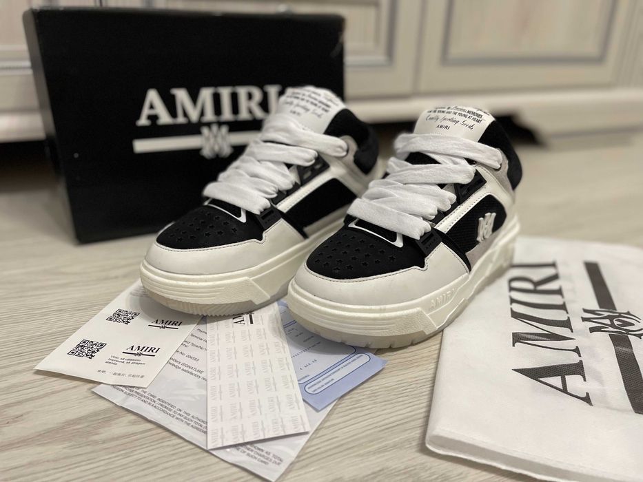 Adidasi AMIRI MA-1 low-top Produs NOU Baieti Barbati Adidasi Unisex