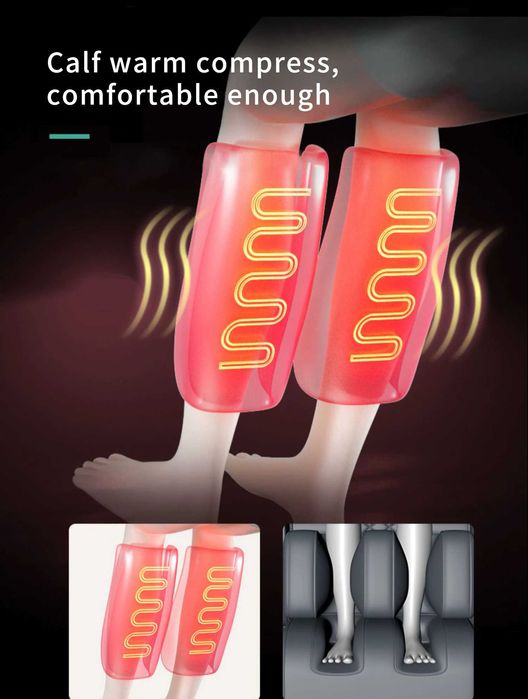 Смарт масажен стол A40 Black/White