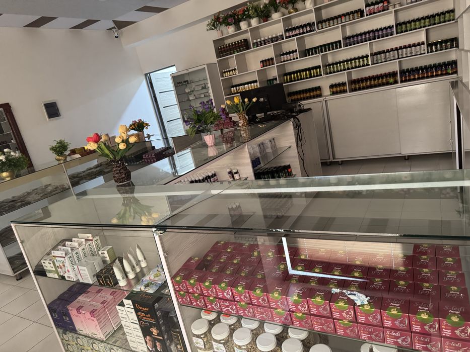 Нурафшон шахар марказида алохида турган бино