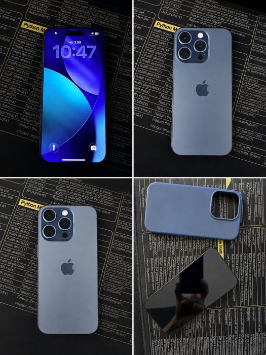 IPhone 15 Pro Blue Titanium 128Gb