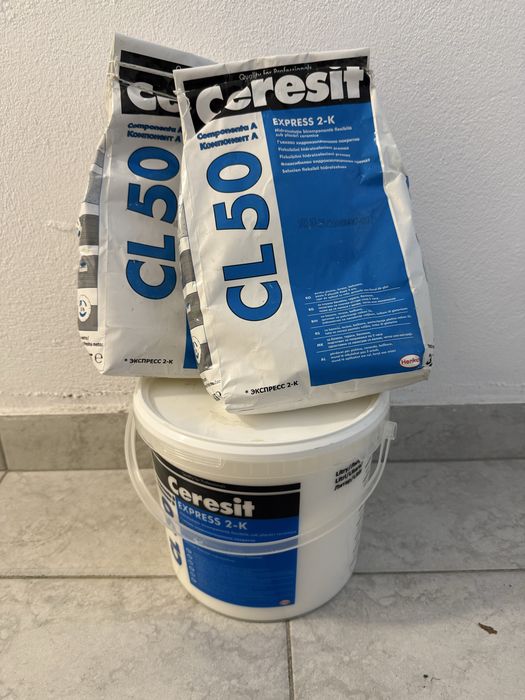 Hidroizolatie CL50 + banda etansare CL152
