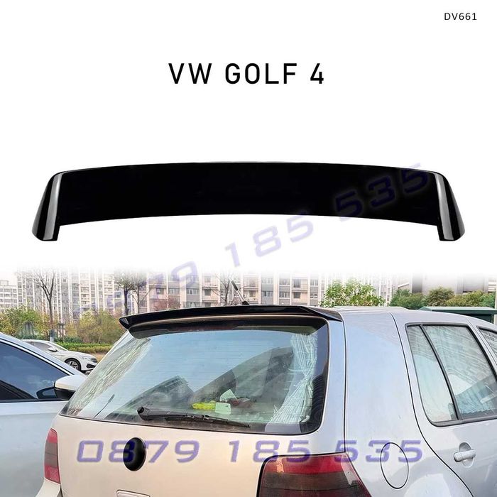 Заден лип спойлер за багажник VW Golf 4 DV661 тунинг крило задно стъкло голф tuning zaden spoiler