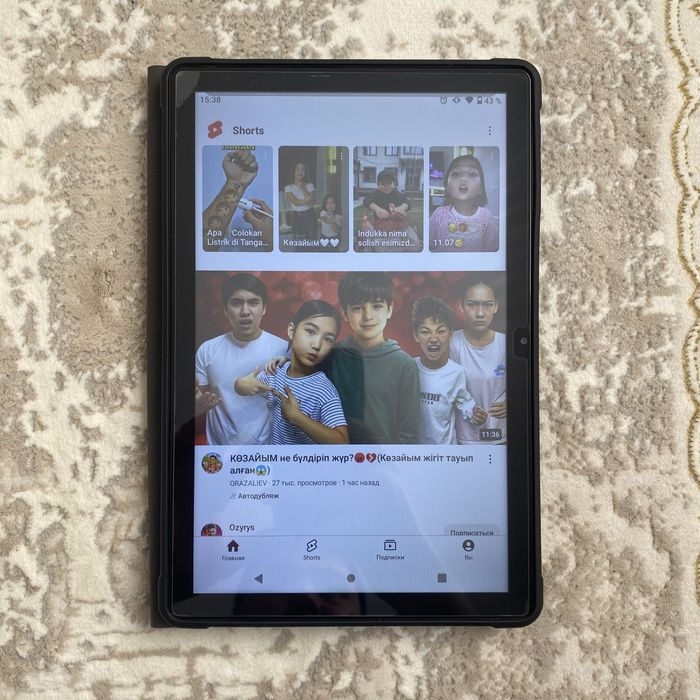 Планшет и ноутбук