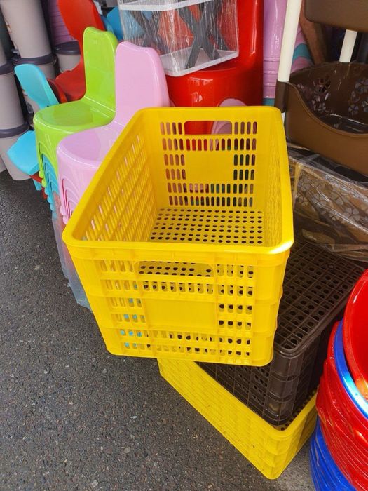 Plastmassa yashiklar harxil razmerlarda zavod narxlarda