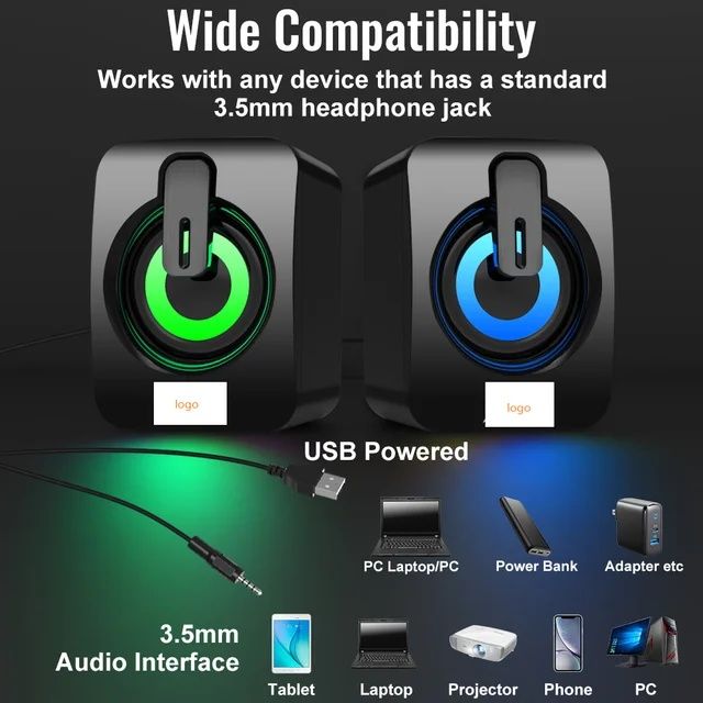 Проводная колонка для компьютера