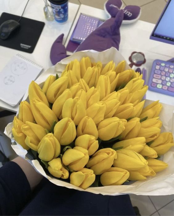 Тюльпаны на 8 марта