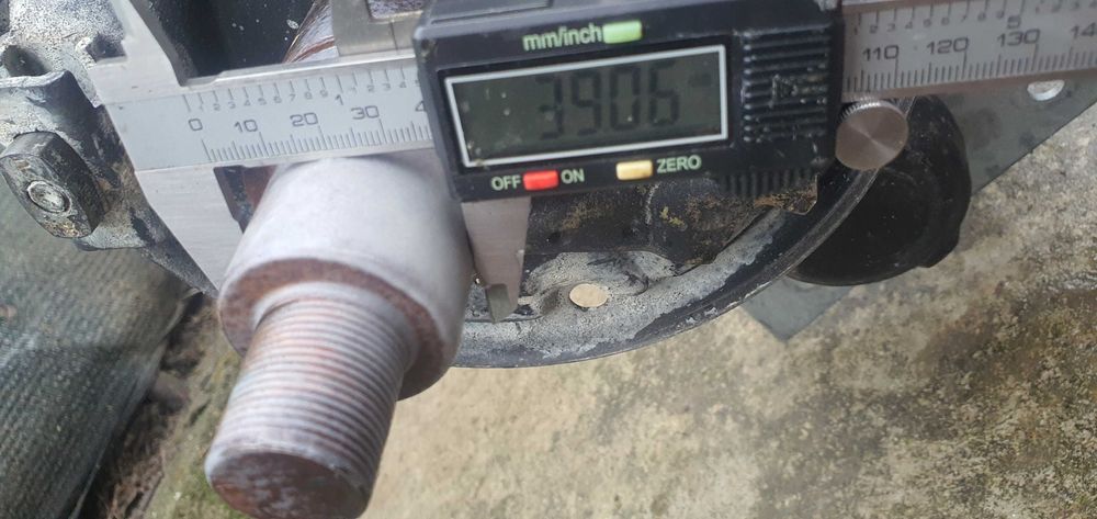 Knott DB13M , punte cu franare in stare foarte buna, import Germania