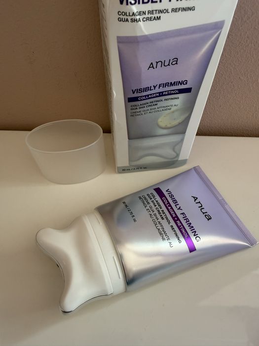 anua collagen retinol refining gua sha cream