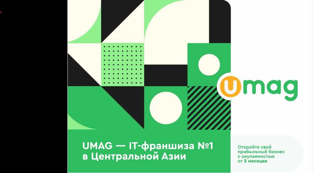 Продам франшизу UMAG — готовый IT-бизнес