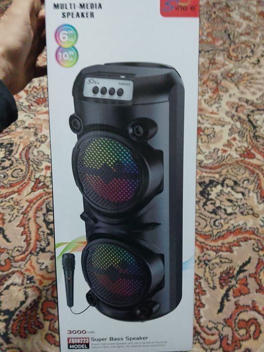 Блютуз калонка с караоке