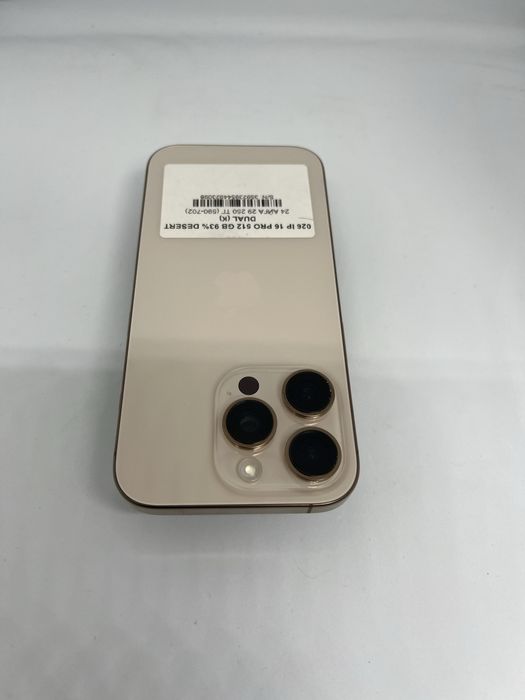 16 pro 512 gb 93%