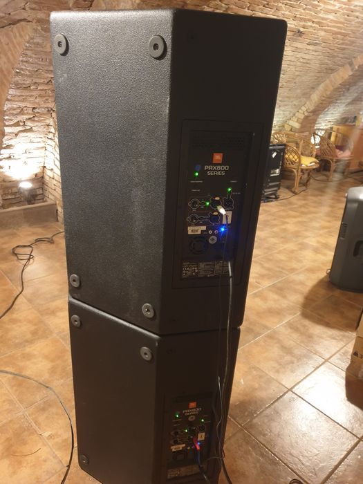 Boxe active Jbl Prx815w 1500w/Mixer Behringer  Mx1602