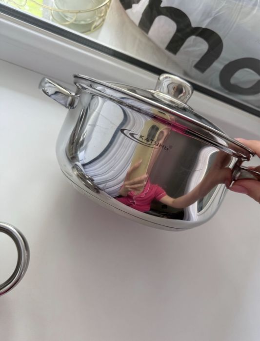 Набор кастрюль фирмы Катунь