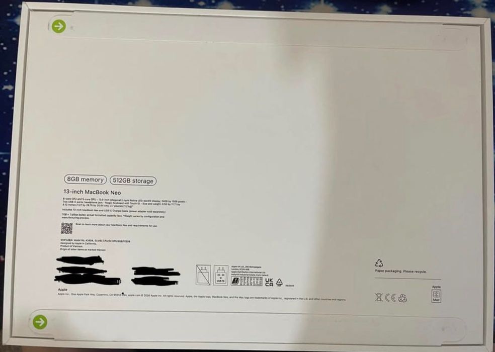 Apple MacBook Neo 2026