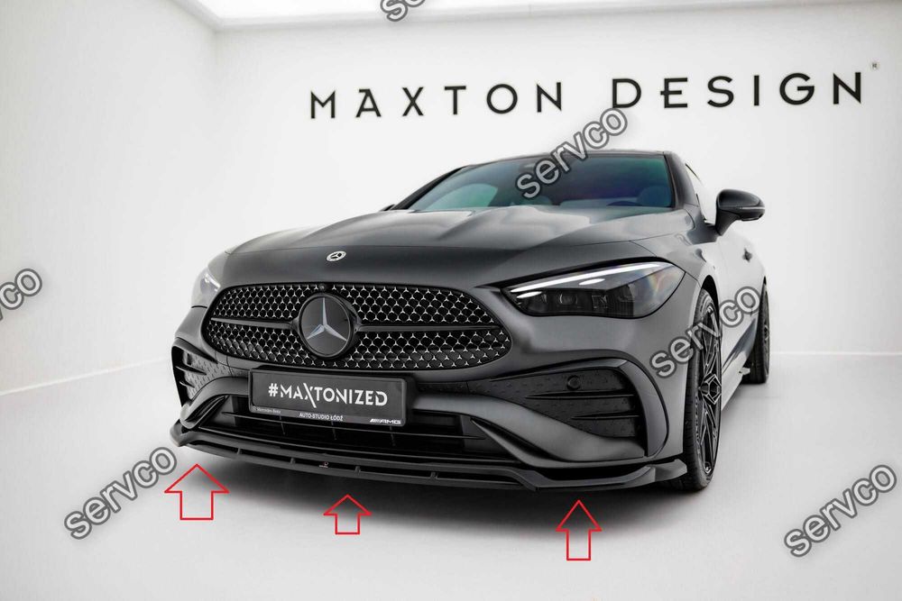 Prelungire splitter bara fata Mercedes CLE C236 AMG-Line 2023- v1 - Maxton Design