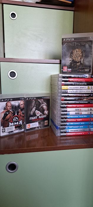 Игры сони 3 и 4 Диски