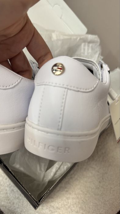 Кеды кожаные оригинал Tommy Hilfiger