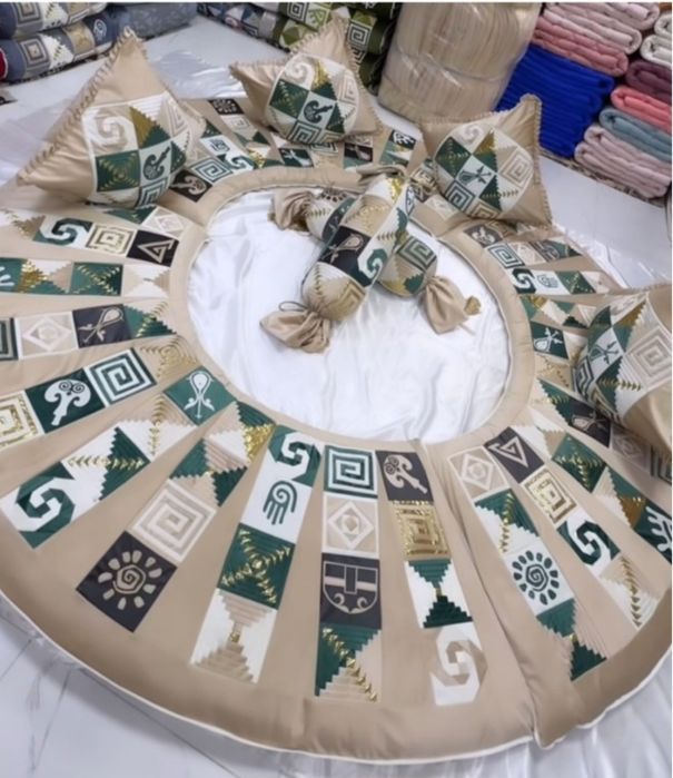 Қыз жасау, көрпе төсек, постель