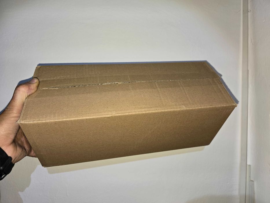 Pachet cu 50 de cutii din carton 39x14x14 + 2 ladite carton