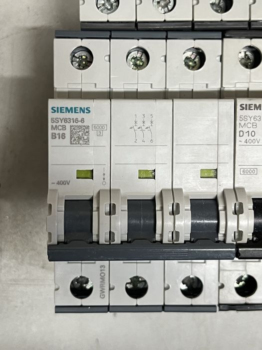 Sigurante automate Siemens 5SY6 – B16 / D10