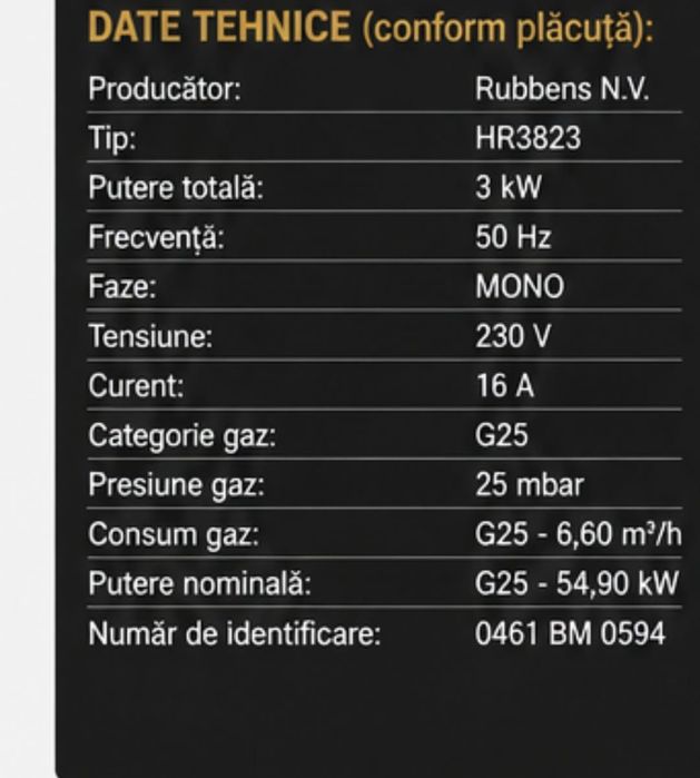 Friteuză   profesională marca RUBBENS  Gaz