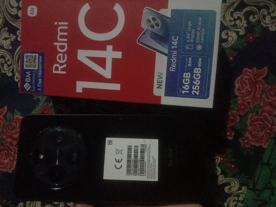Redmi 14C yangi umuman ishlatilmagan