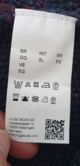 Hugo Boss Arduage Cotton Knit / XL ОРИГИНАЛ! Мъжки Памучен Пуловер!
