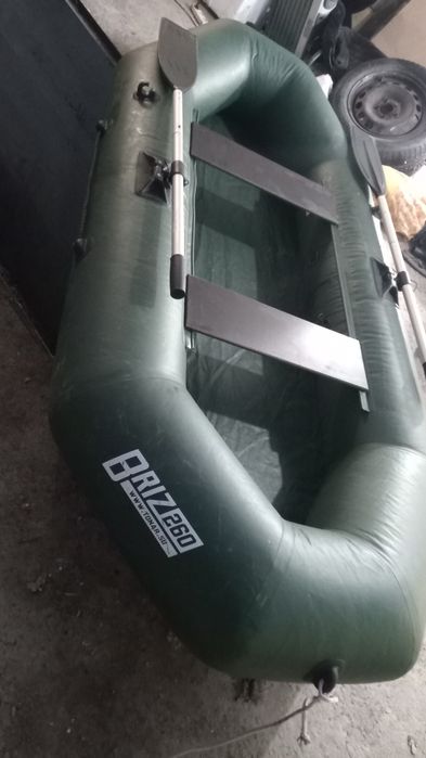 Лодка двухместная Тонар бриз рыбалка