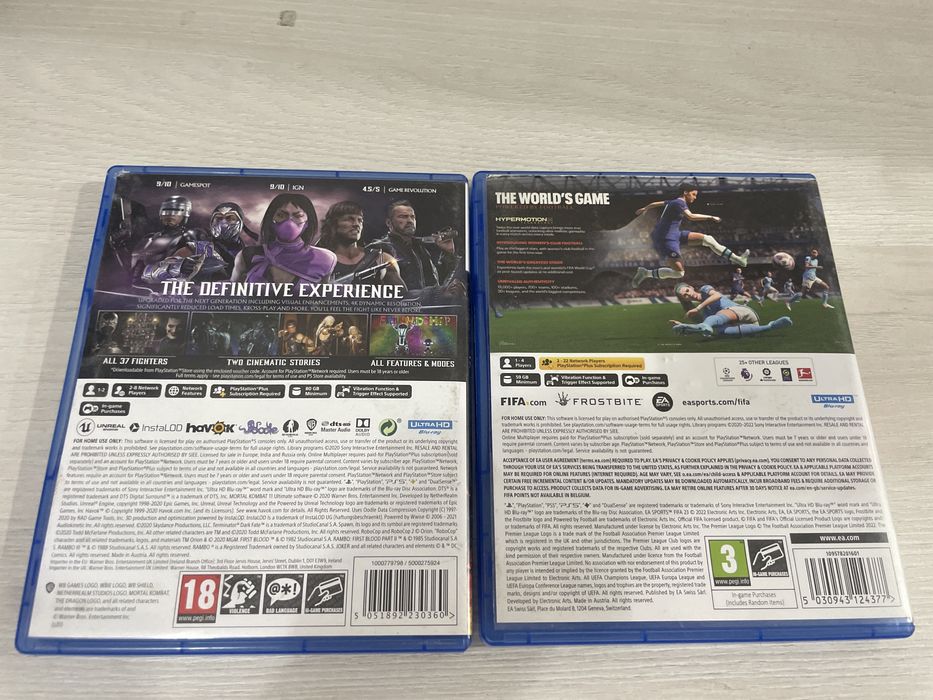 Продам диски на Playstation 5