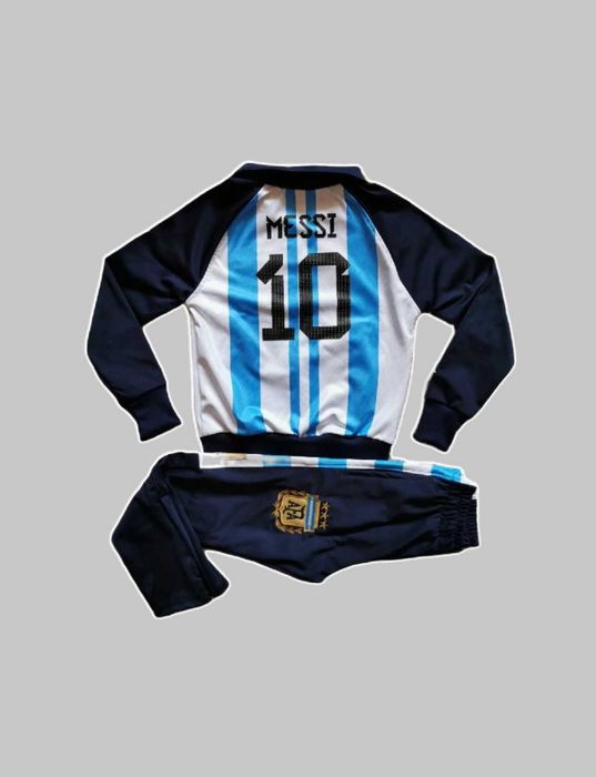 Анцуг къс + дълъг екип Аржентина Messi Меси Псж с калци  Ново 22/23