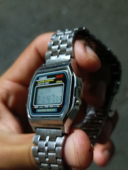 CASIO WR silver rang
