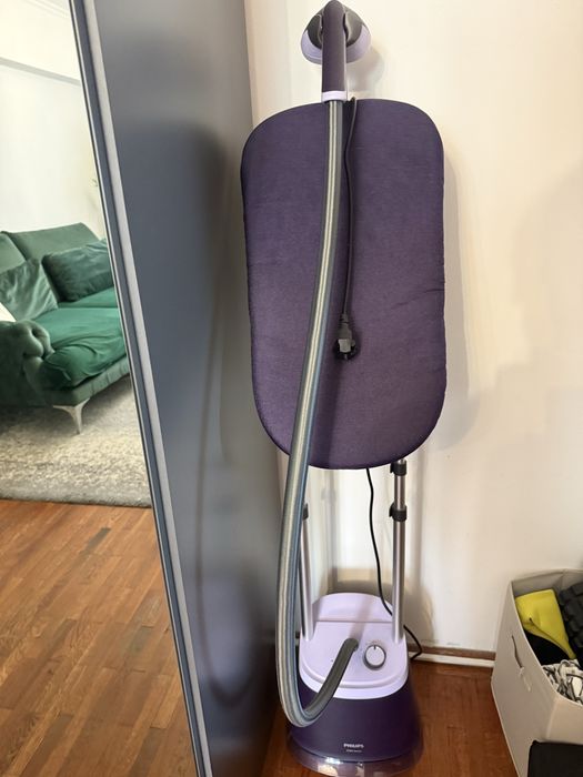 Philips 3000 Series – Aparat de călcat vertical cu abur, mov