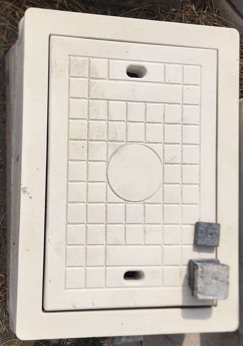 Колодец крышка круглый и квадратных