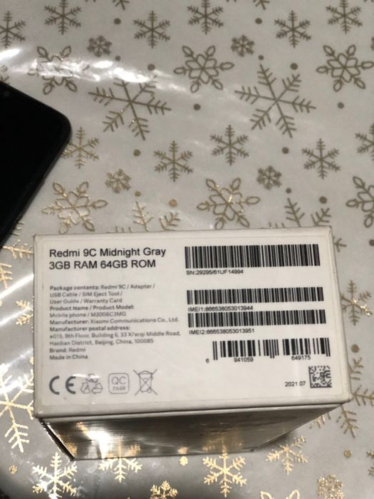 Kafolatli redmi 9 c