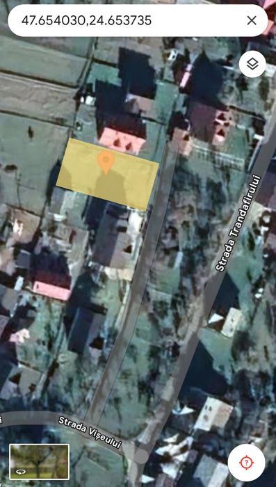 Teren 540 mp Borșa,  zona ultracentrală ( Râturi)