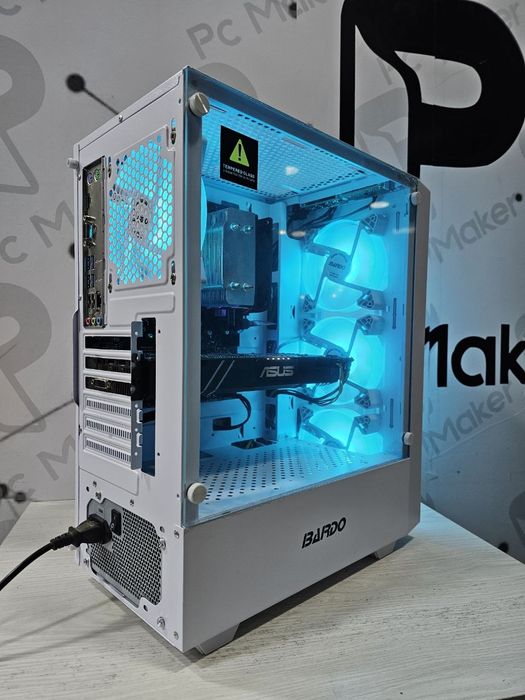 Корпус новый белый ATX
