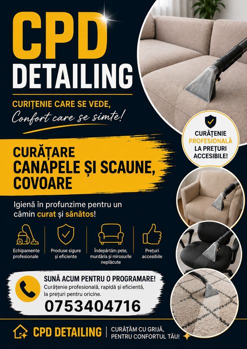 Curătare canapele
