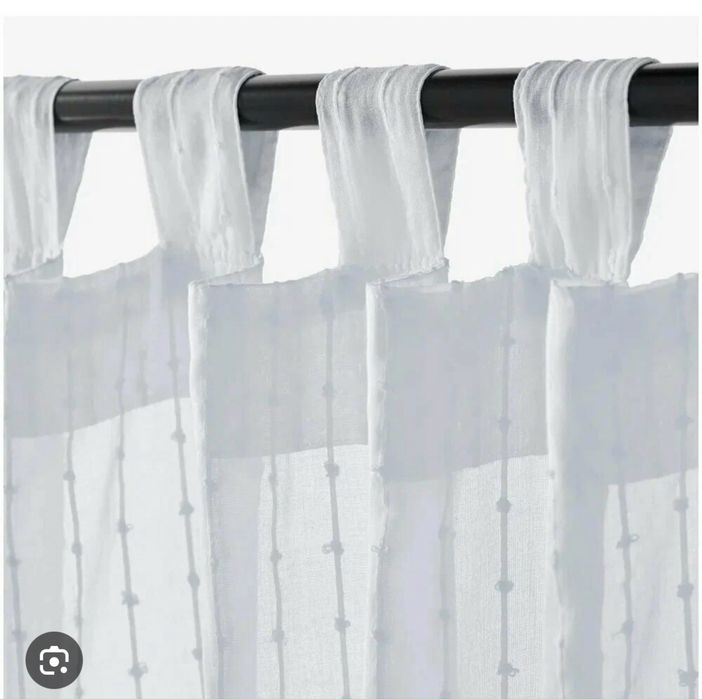 Тюль ikea на петлях
