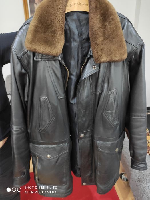 Haină piele bărbătească