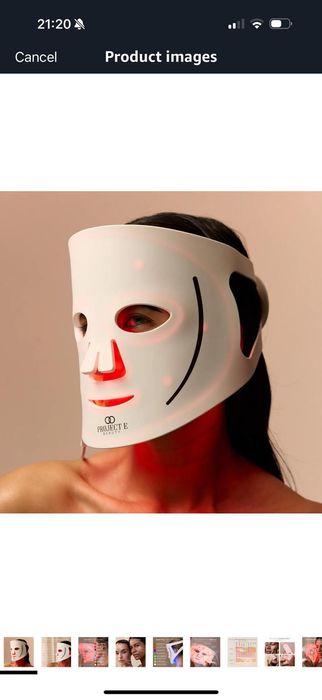 Lumalux Face mask masca cu infrarosu depigmentare Noua
