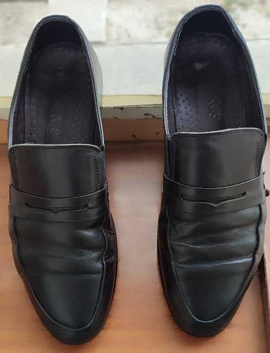Классические кожаные мужские туфли, размер 42