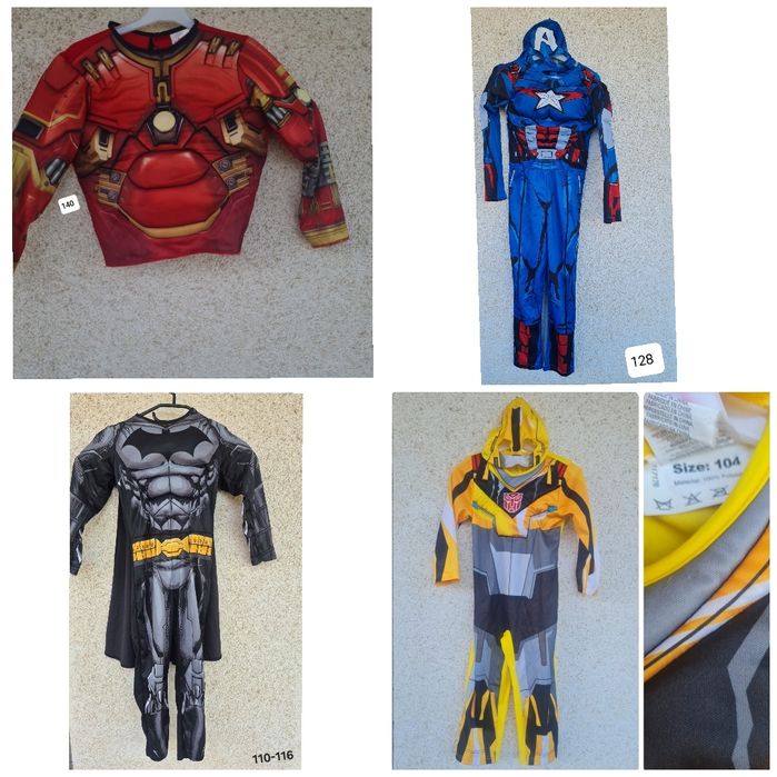 Карнавални  костюми от 104-146 размер