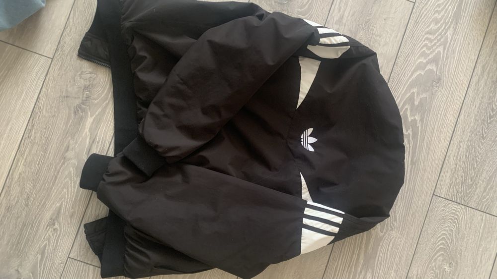 Adidas jacket black M size