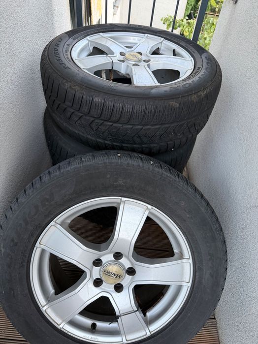 Roti jante Magma + anvelope iarna Pirelli Scorpion 235/60 r17