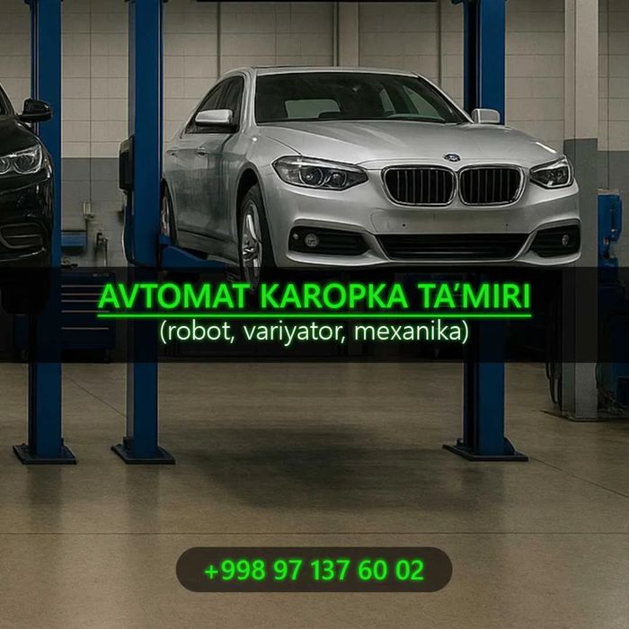 Avtomat karopka ta’miri 24/7 (robot, variyator, mexanika)