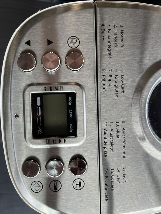 Masina de paine SilverCrest SBB 850 E1, 16 programe, 1000/1250/1500g