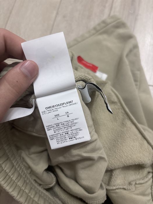 Off white pantaloni