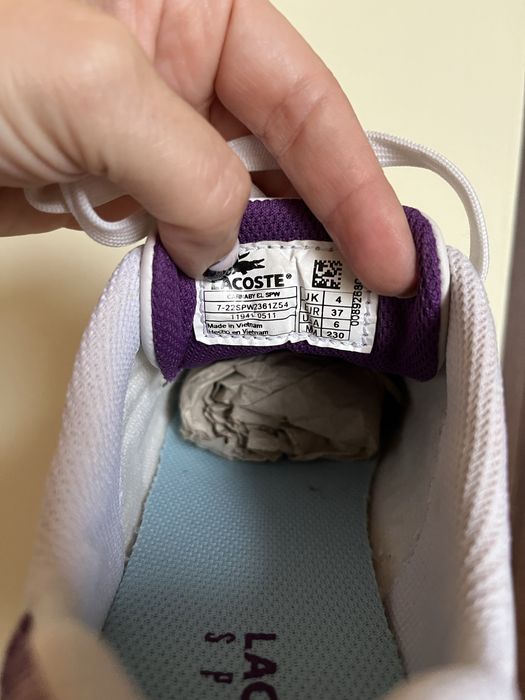 Кецове Lacoste бяло 37 номер