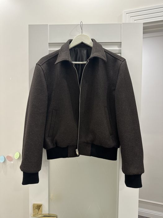 Корейский бомбер из шерсти