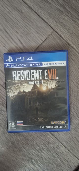 Диск ps4, пс4  резидент эвил 7